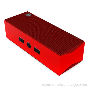 Stereo Bluetooth Speaker with Microphone and NFC Function, High Volume Music Sized 165 x 55 x 62mm